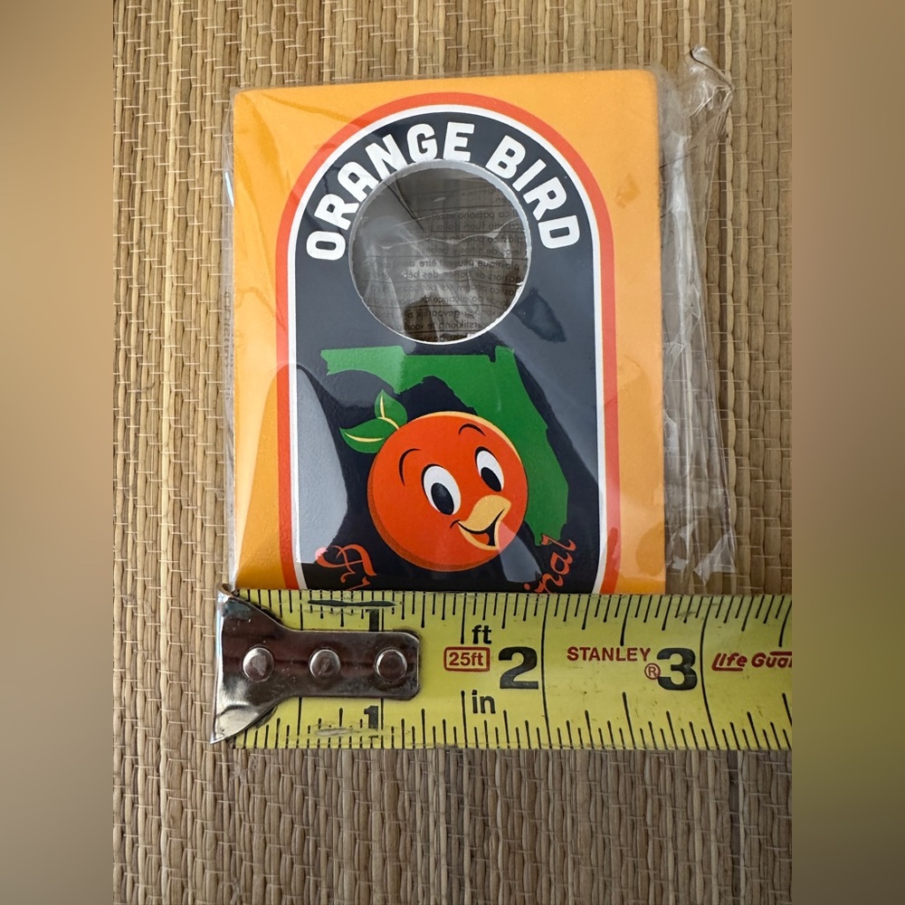 Disney Parks Epcot Flower Garden Corn Hole MINI Board Orange Bird New in Pkg - Picture 4 of 5